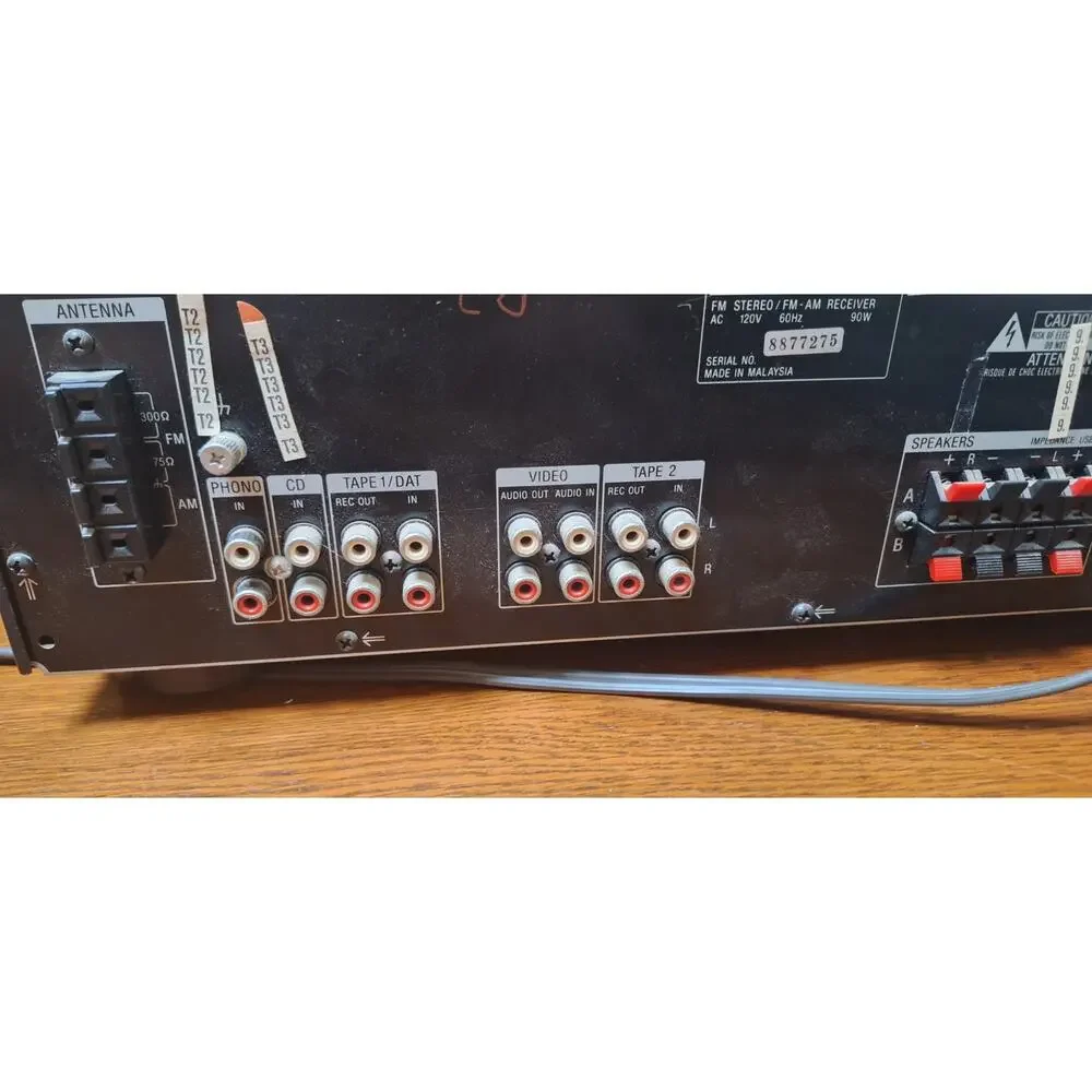 Sony Audio/Video Control Center FM Stereo AM-FM Receiver  Str-D390 Tested